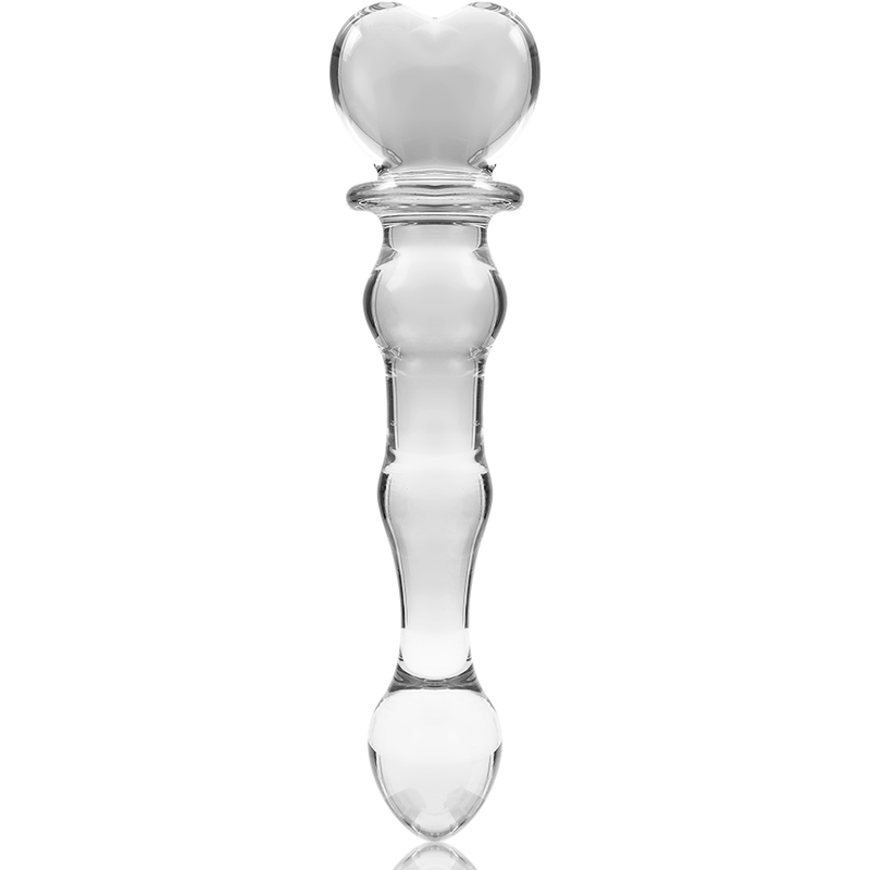 NEBULA SERIES - Modell 21 Dildo aus Borosilikatglas, 20,5 cm Ø 3,5 cm