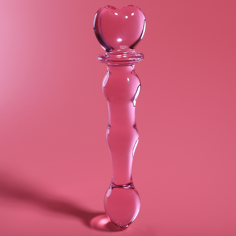 NEBULA SERIES - Modell 21 Dildo aus Borosilikatglas, 20,5 cm Ø 3,5 cm