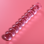 NEBULA SERIES - Modell 22 Dildo aus Borosilikatglas, 21,5 cm Ø 2,5 cm