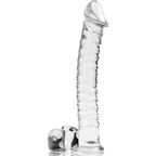 NEBULA SERIES - Modell 23 Dildo aus Borosilikatglas, 21,5 cm Ø 4 cm
