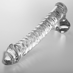 NEBULA SERIES - Modell 23 Dildo aus Borosilikatglas, 21,5 cm Ø 4 cm