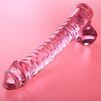 NEBULA SERIES - Modell 23 Dildo aus Borosilikatglas, 21,5 cm Ø 4 cm