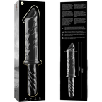NEBULA SERIES - Modell 24 Dildo aus Borosilikatglas, 28,5 cm Ø 5 cm