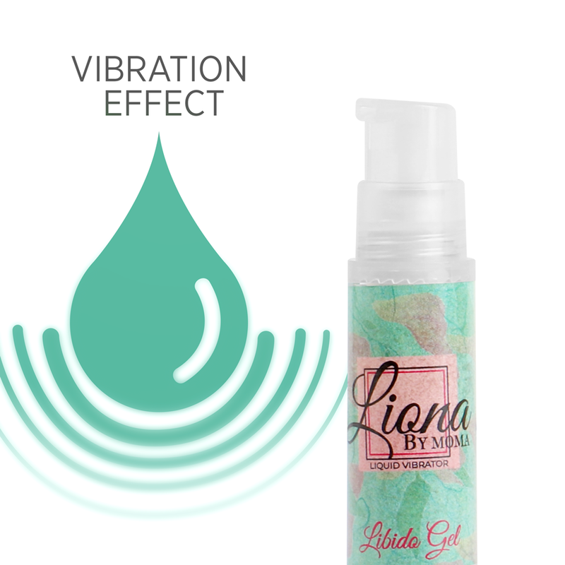 LIONA BY MOMA – Flüssiger Vibrator Libido Gel 6 ml