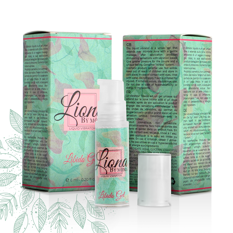LIONA BY MOMA – Flüssiger Vibrator Libido Gel 6 ml