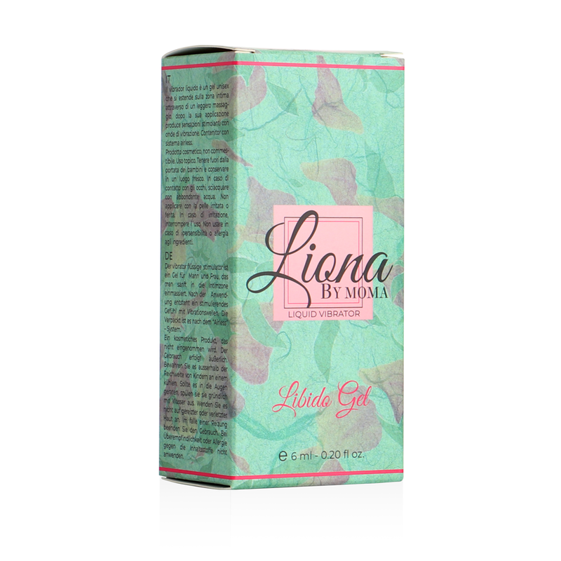 LIONA BY MOMA – Flüssiger Vibrator Libido Gel 6 ml