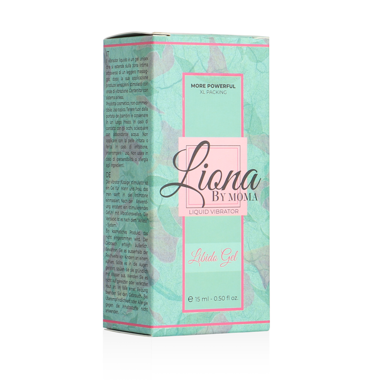 LIONA BY MOMA – Flüssiger Vibrator Libido Gel 15 ml
