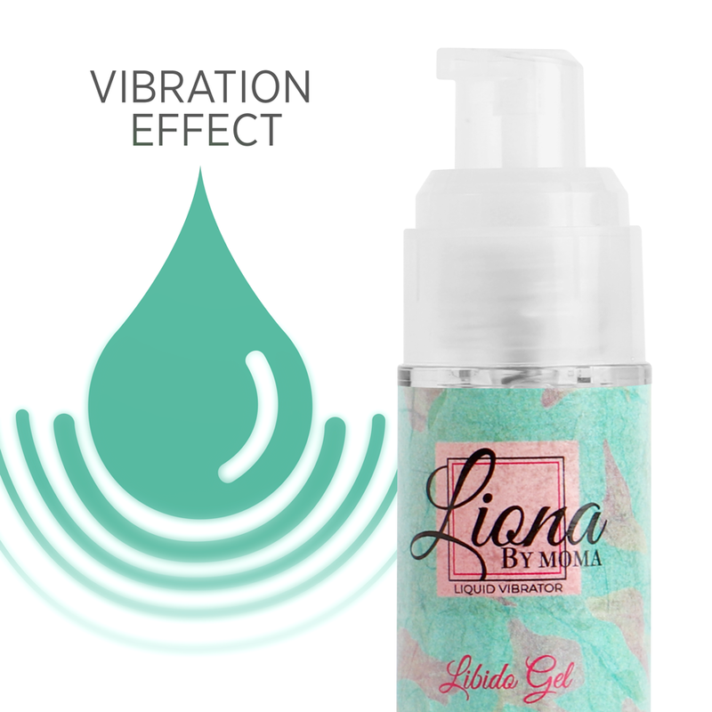 LIONA BY MOMA – Flüssiger Vibrator Libido Gel 15 ml