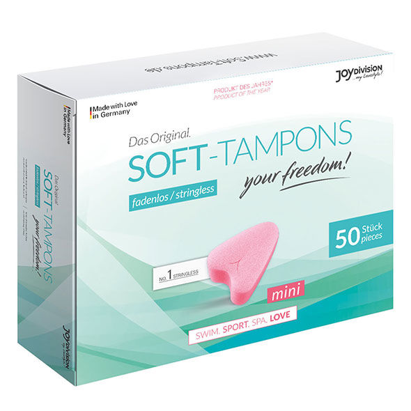 JOYDIVISION SOFT-TAMPONS - Original Mini Soft-Tampons, 50 Stück