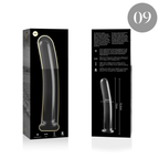 NEBULA SERIES - Modell 9 Dildo aus Borosilikatglas, 15,5 cm Ø 2,5 cm