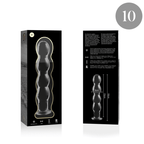 NEBULA SERIES - Modell 11 Dildo aus Borosilikatglas, 16 cm Ø 3 cm