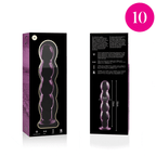 NEBULA SERIES - Modell 11 Dildo aus Borosilikatglas, 16 cm Ø 3 cm