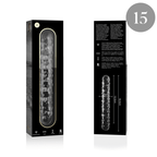 NEBULA SERIES - Modell 15 Dildo aus Borosilikatglas, 18,5 cm Ø 3 cm