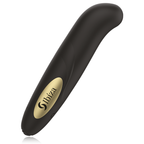 IBIZA - Klitorisstimulator USB-Ladegerät 10 Vibrationsmodi Gold kompakt
