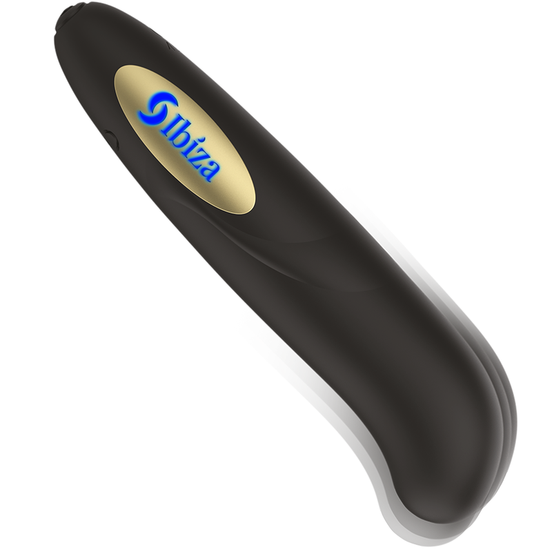 IBIZA - Klitorisstimulator USB-Ladegerät 10 Vibrationsmodi Gold kompakt
