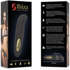 IBIZA - Klitorisstimulator USB-Ladegerät 10 Vibrationsmodi Gold kompakt