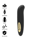 IBIZA - Klitorisstimulator USB-Ladegerät 10 Vibrationsmodi Gold kompakt