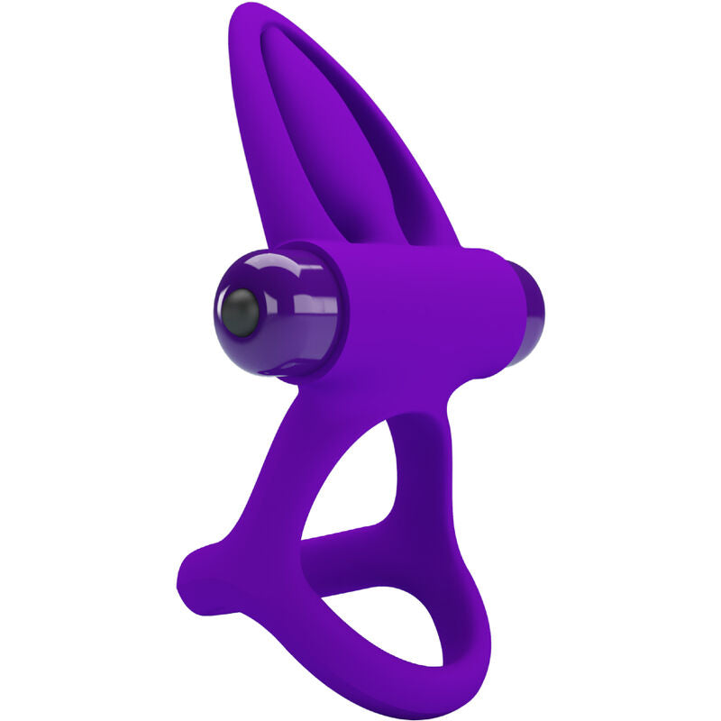 PRETTY LOVE - Vibrationsring aus Silikon Lila, 10 Vibrationsmodi