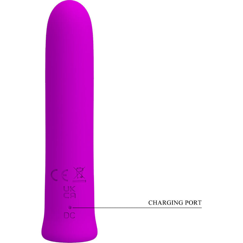 PRETTY LOVE - Curtis Mini Super Power Vibrator Lila kompakt