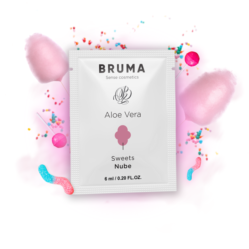 BRUMA – Aloe Vera Gleitgel mit Zuckerwatte-Geschmack 6 ml