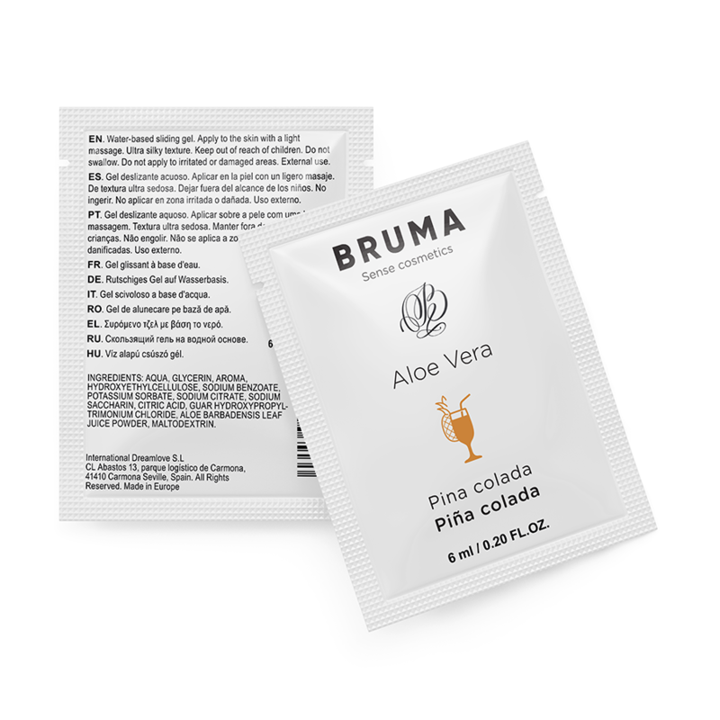 BRUMA – Aloe Vera Gleitgel mit Piña-Colada-Geschmack 6 ml