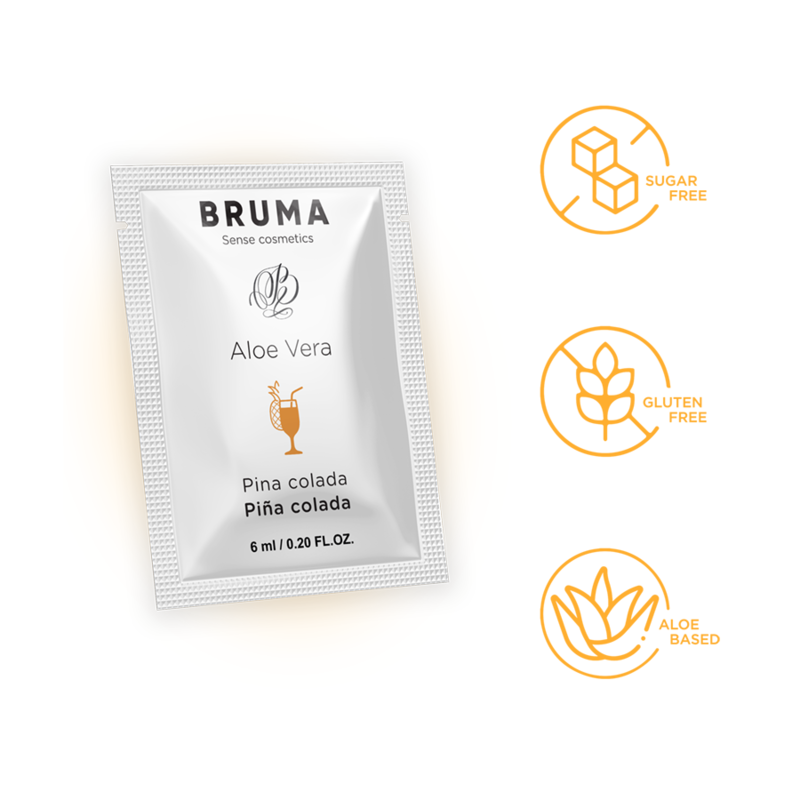BRUMA – Aloe Vera Gleitgel mit Piña-Colada-Geschmack 6 ml