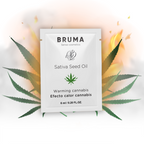 BRUMA – Cannabis Glide Sativa-Samenöl-Gleitgel mit wärmendem Cannabis-Geschmack 6 ml