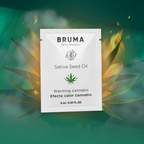 BRUMA – Cannabis Glide Sativa-Samenöl-Gleitgel mit wärmendem Cannabis-Geschmack 6 ml