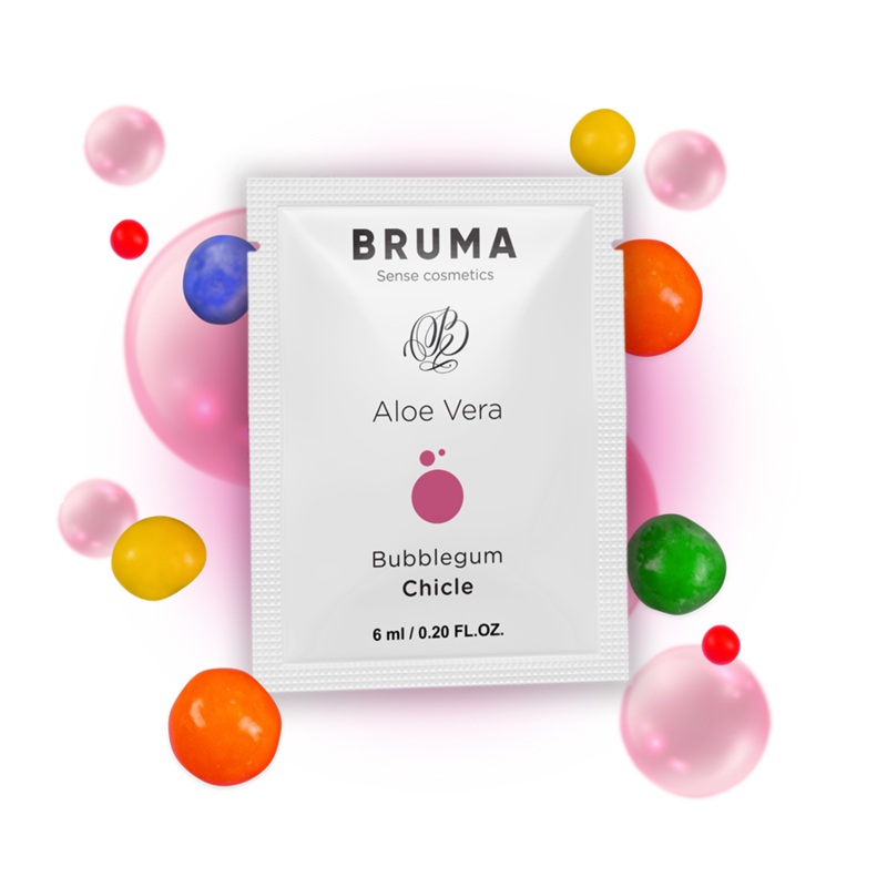 BRUMA – Aloe Vera Gleitgel mit Bubblegum-Geschmack 6 ml