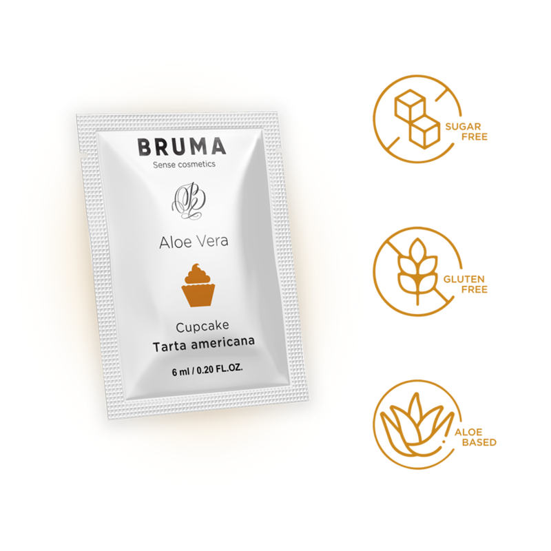 BRUMA – Aloe Vera Gleitgel mit Cupcake-Geschmack 6 ml