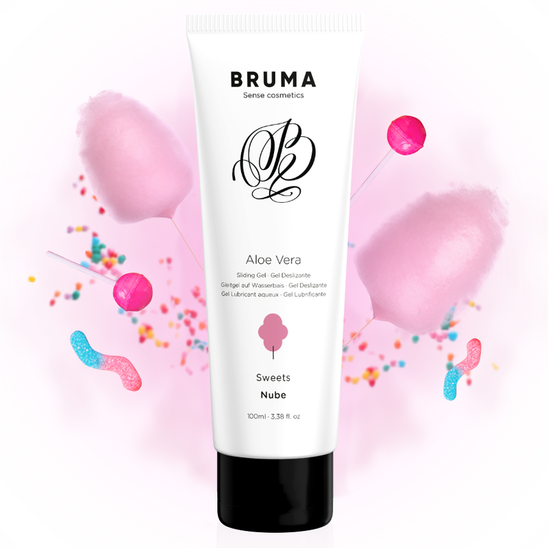 BRUMA – Aloe Vera Gleitgel Zuckerwatte-Geschmack 100 ml