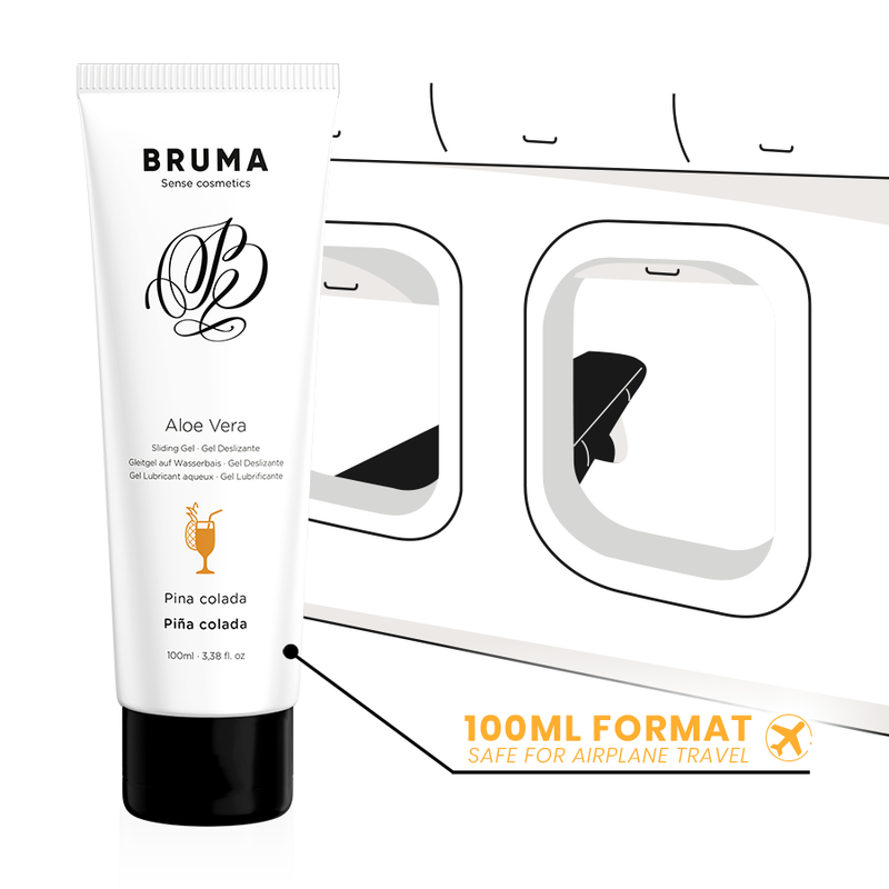 BRUMA – Aloe Vera Gleitgel Piña-Colada-Geschmack 100 ml