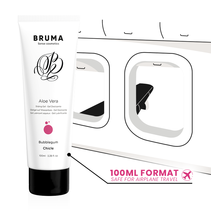 BRUMA – Aloe Vera Gleitgel Bubblegum-Geschmack 100 ml