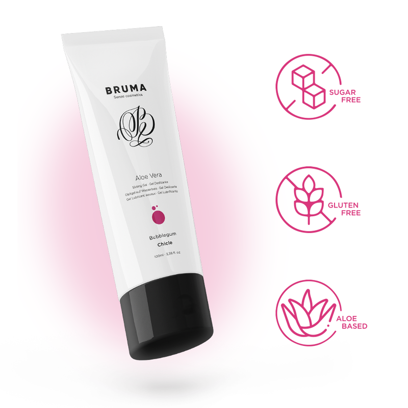 BRUMA – Aloe Vera Gleitgel Bubblegum-Geschmack 100 ml