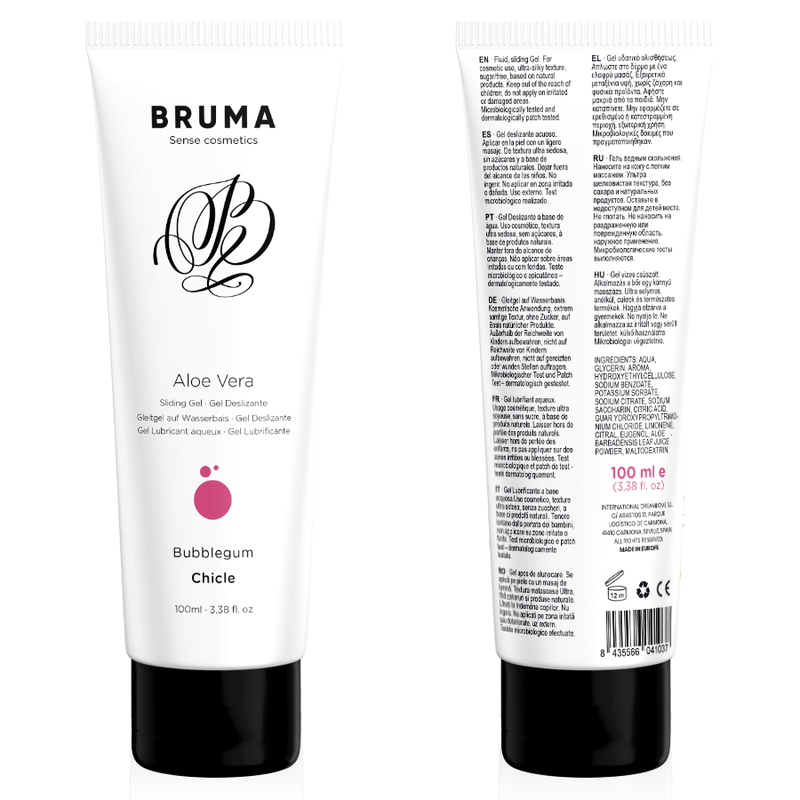 BRUMA – Aloe Vera Gleitgel Bubblegum-Geschmack 100 ml