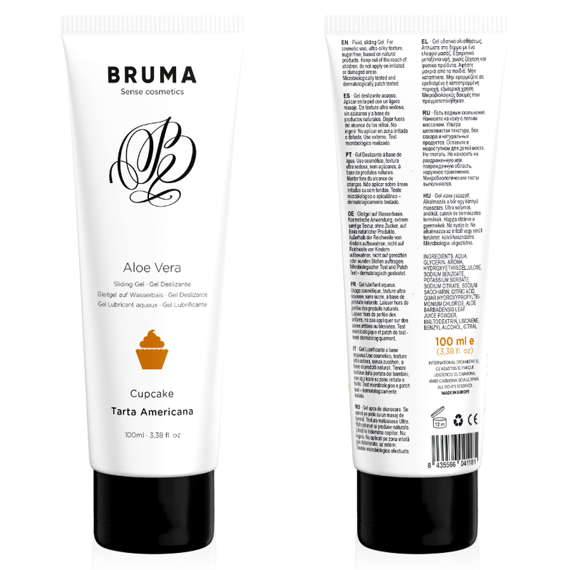 BRUMA – Aloe Vera Gleitgel Cupcake-Geschmack 100 ml