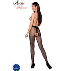 PASSION – Tiopen 022 Strumpfhose Schwarz 3/4 20 DEN