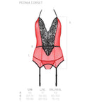 PASSION – Peonia Korsett Erotische Linie Rot