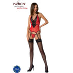 PASSION – Peonia Korsett Erotische Linie Rot