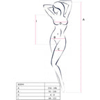PASSION – BS094 Bodystocking Schwarz One Size