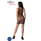 PASSION – BS097 Bodystocking Schwarz One Size (Einheitsgröße)