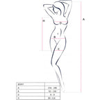 PASSION – BS097 Bodystocking Schwarz One Size (Einheitsgröße)