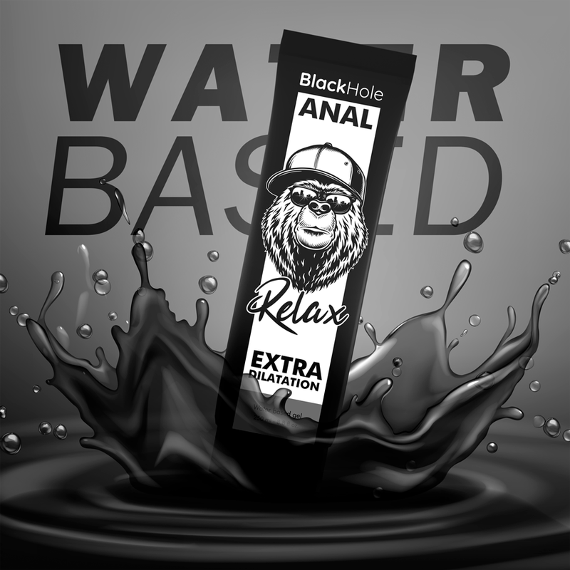BLACK HOLE - Gel Anal Extra Dilation auf Wasserbasis 250 ml