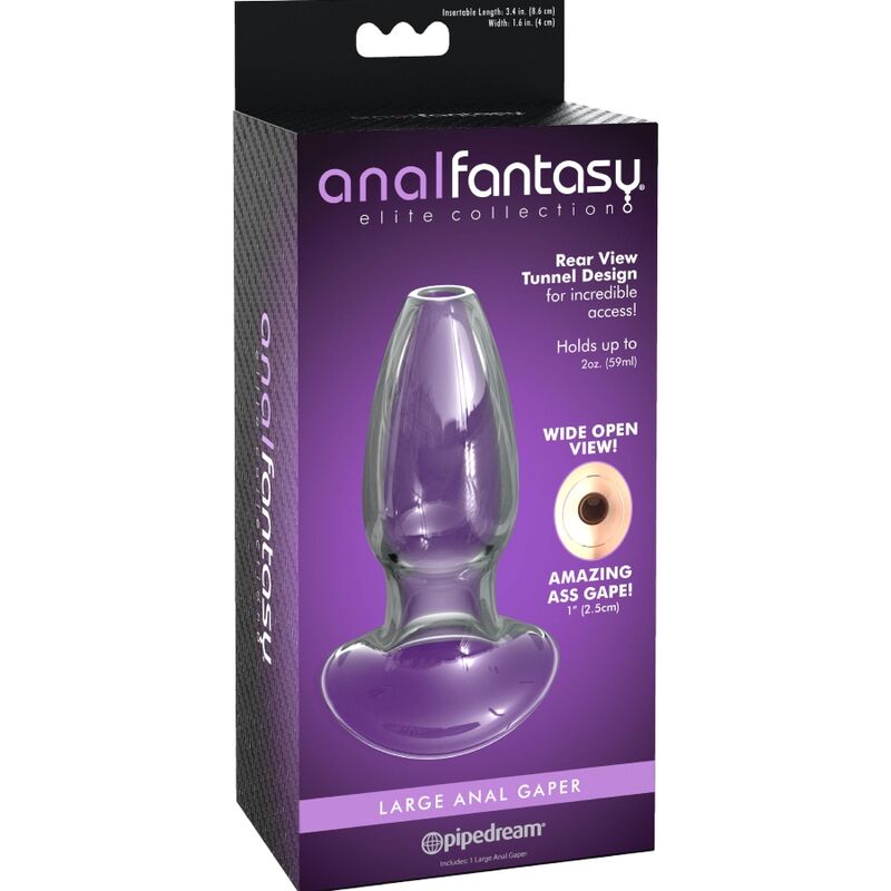 ANAL FANTASY ELITE COLLECTION - Anal Gaper Crystal Dilator, Größe M