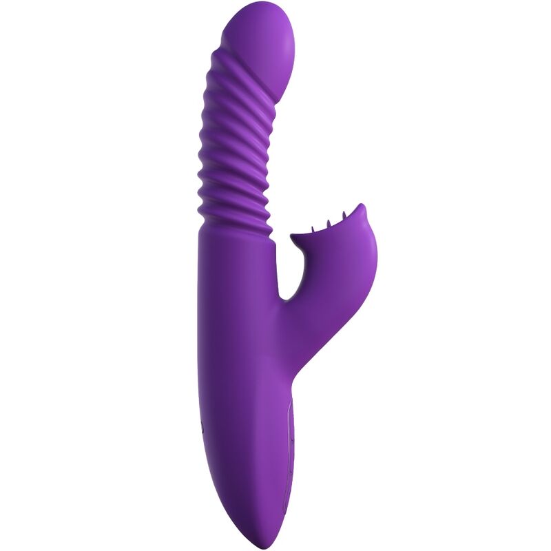 FANTASY FOR HER - Klitorisstimulator mit Wärmefunktion, Oszillation und Vibration, Violett