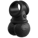 KING COCK - ELITE DELUXE VERSTELLBARES HARNESS-KIT RING MIT HODEN & DILDO 20.3 CM