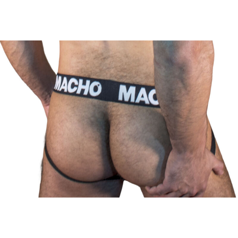 MACHO - MX25NN Jockstrap, Schwarz, S