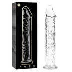 NEBULA SERIES - Modell 12 Dildo aus Borosilikatglas, 17 cm Ø 3,5 cm