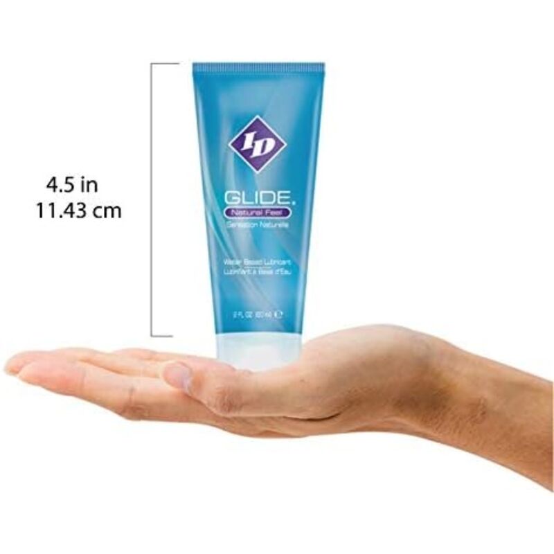 ID GLIDE - Langanhaltendes Gleitgel auf Wasserbasis, Reisegröße, 60 ml