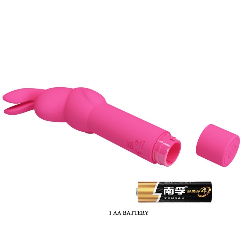 PRETTY LOVE - Gerardo Fuchsia Rabbit Silikonvibrator wiederaufladbar